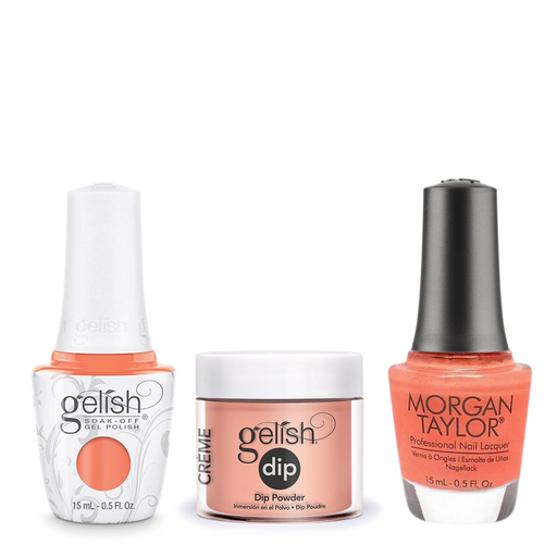 Gelish 3in1 Dipping Powder + Gel Polish + Nail Lacquer, I'm Brighter Than You, 917