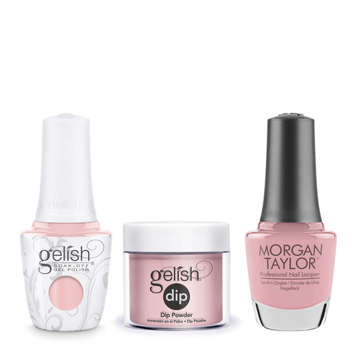 Gelish 3in1 Dipping Powder + Gel Polish + Nail Lacquer 1, The Color Of Petals Collection, 345, Strike A Posie OK0115LK