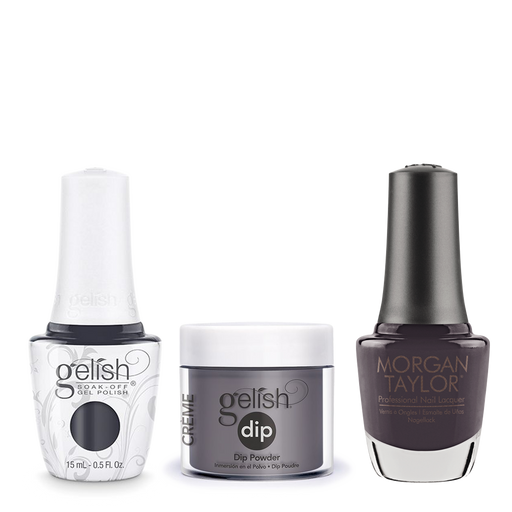 Gelish 3in1 Dipping Powder + Gel Polish + Nail Lacquer, Sweater Weather, 064
