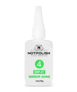 NotPolish Dipping Liquid Gel, 04, MIRROR SHINE, 2oz