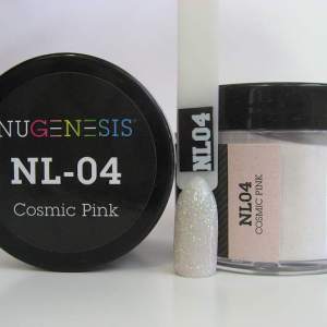 Nugenesis Dipping Powder, NL 004, Cosmic Pink, 2oz MH1005
