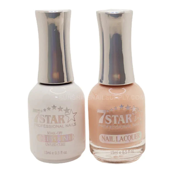 7 Star Nail Lacquer + Gel Polish Matching Pair, 401, 0.5oz