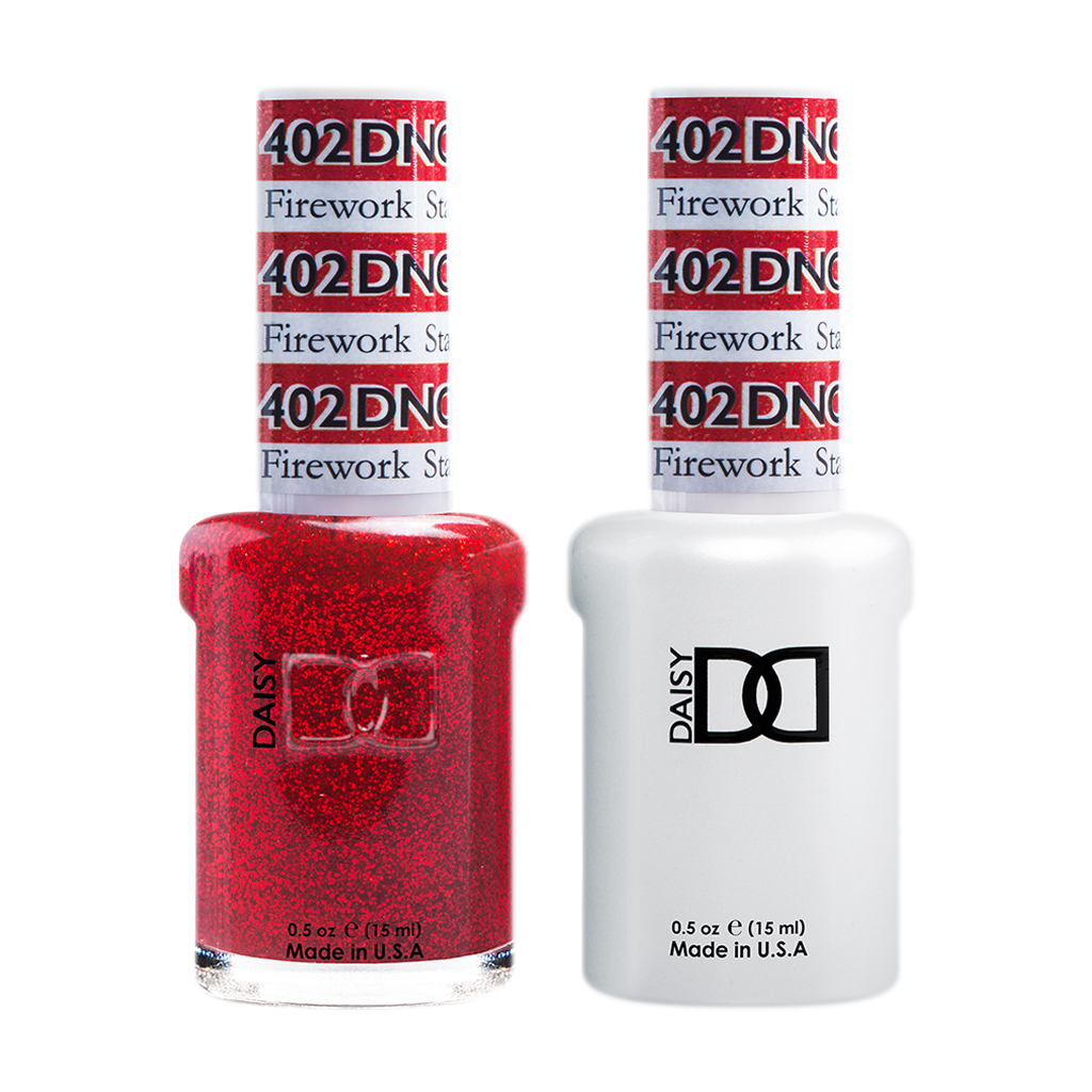 DND Nail Lacquer And Gel Polish, 402, Firework Star, 0.5oz MY0924