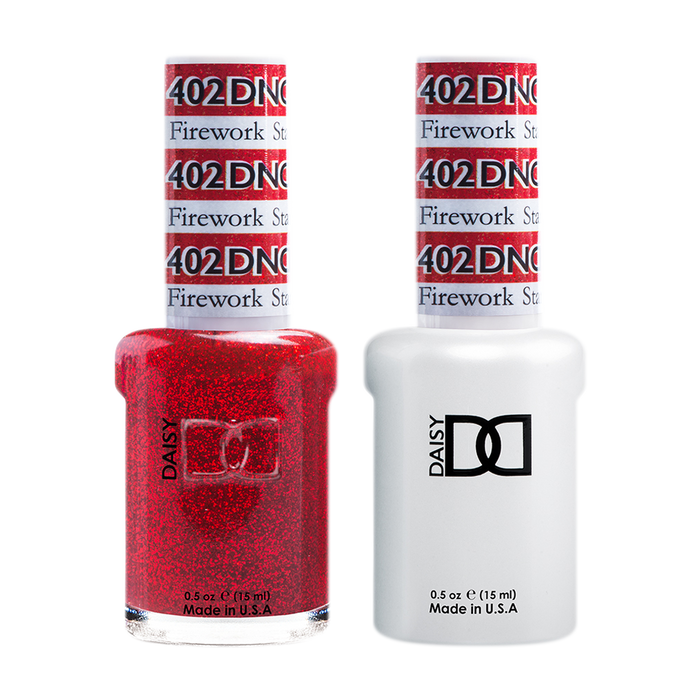 DND Nail Lacquer And Gel Polish, 402, Firework Star, 0.5oz MY0924