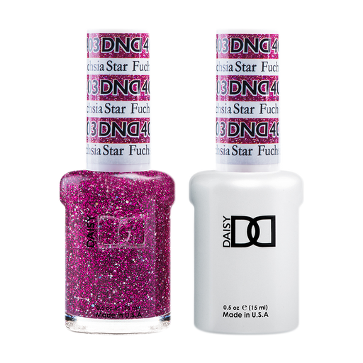 DND Nail Lacquer And Gel Polish, 403, Fuchsia Star, 0.5oz MY0924
