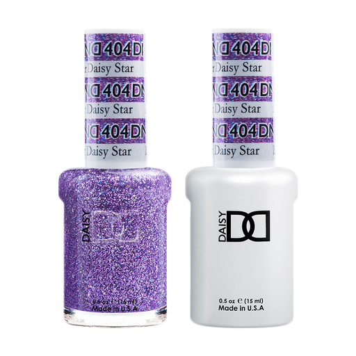 DND Nail Lacquer And Gel Polish, 404, Lavender Daily Star, 0.5oz MY0924