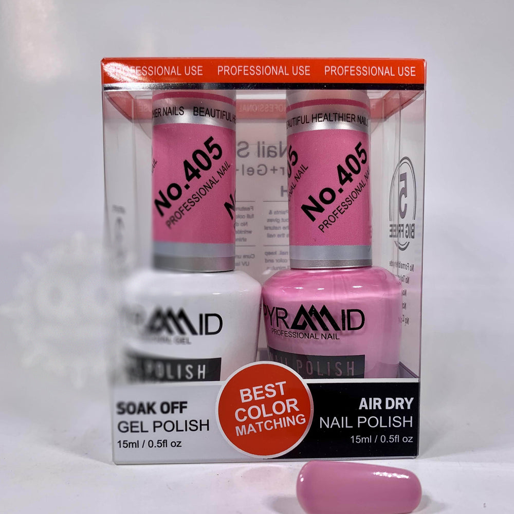 Pyramid Gel Polish + Nail Lacquer, 405, 0.5oz