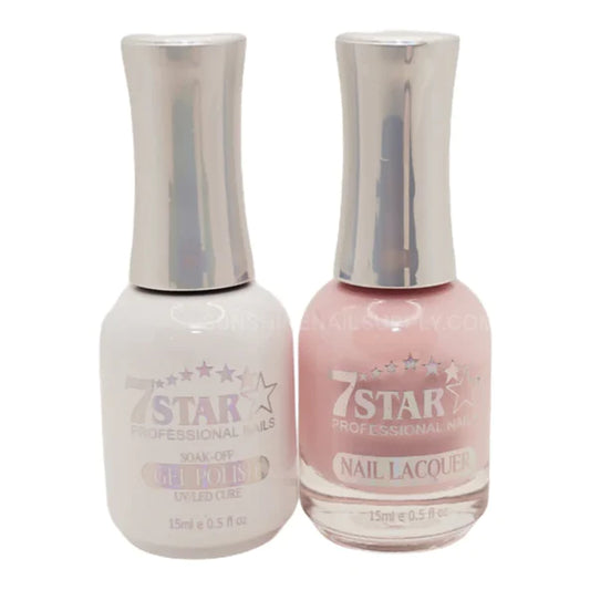 7 Star Nail Lacquer + Gel Polish Matching Pair, 407, 0.5oz