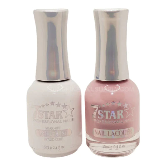 7 Star Nail Lacquer + Gel Polish Matching Pair, 408, 0.5oz