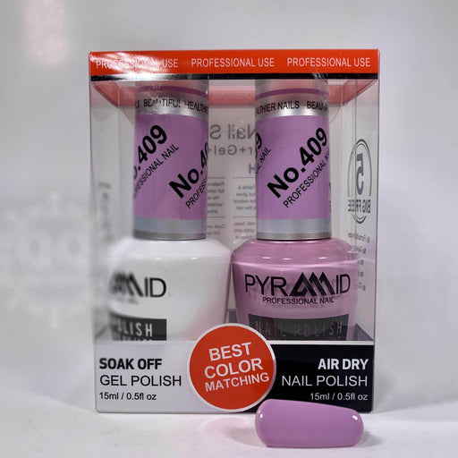 Pyramid Gel Polish + Nail Lacquer, 409, 0.5oz
