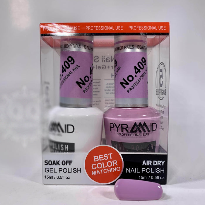 Pyramid Gel Polish + Nail Lacquer, 409, 0.5oz