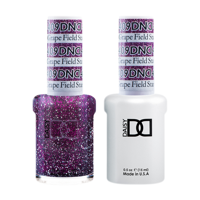 DND Nail Lacquer And Gel Polish, 409, Grape Field Star, 0.5oz MY0924