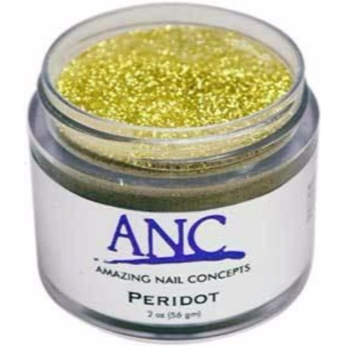 ANC Dipping Powder, 2OP040, Peridot Glitter, 2oz, 600040 KK