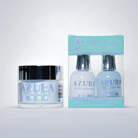 Azura 3in1 Dipping Powder + Gel Polish + Nail Lacquer, 040