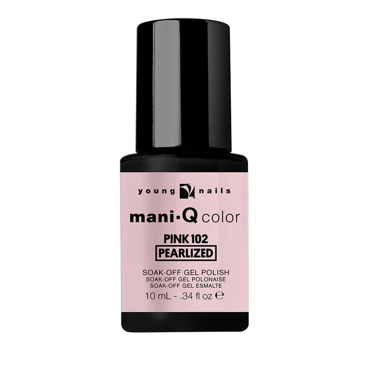 Young Nails Gel Polish, ManiQ Color Collection, MC30036, Pink 102, 0.34oz OK0904LK