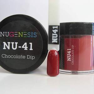 Nugenesis Dipping Powder, NU 041, Chocolate Dip, 2oz MH1005