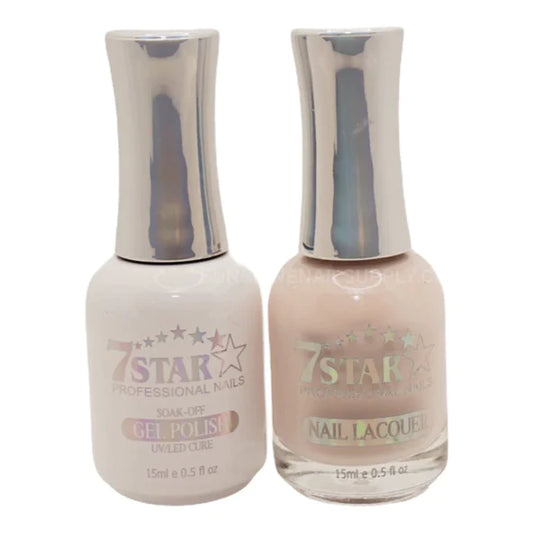 7 Star Nail Lacquer + Gel Polish Matching Pair, 410, 0.5oz