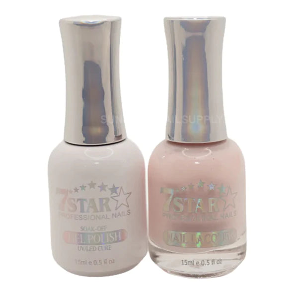 7 Star Nail Lacquer + Gel Polish Matching Pair, 413, 0.5oz