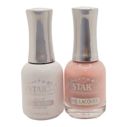 7 Star Nail Lacquer + Gel Polish Matching Pair, 414, 0.5oz