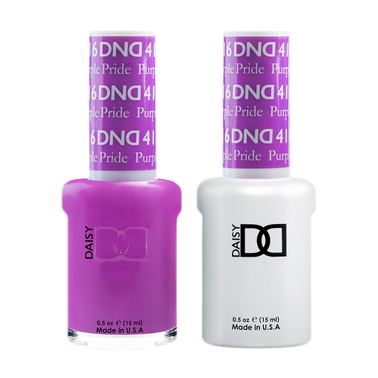 DND Nail Lacquer And Gel Polish, 416, Purple Pride, 0.5oz MY0924