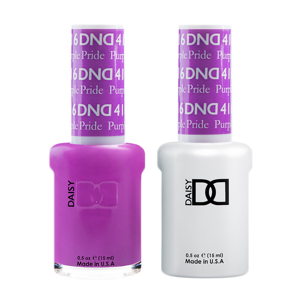 DND Nail Lacquer And Gel Polish, 416, Purple Pride, 0.5oz MY0924