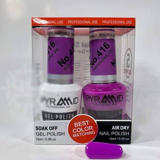 Pyramid Gel Polish + Nail Lacquer, 416, 0.5oz