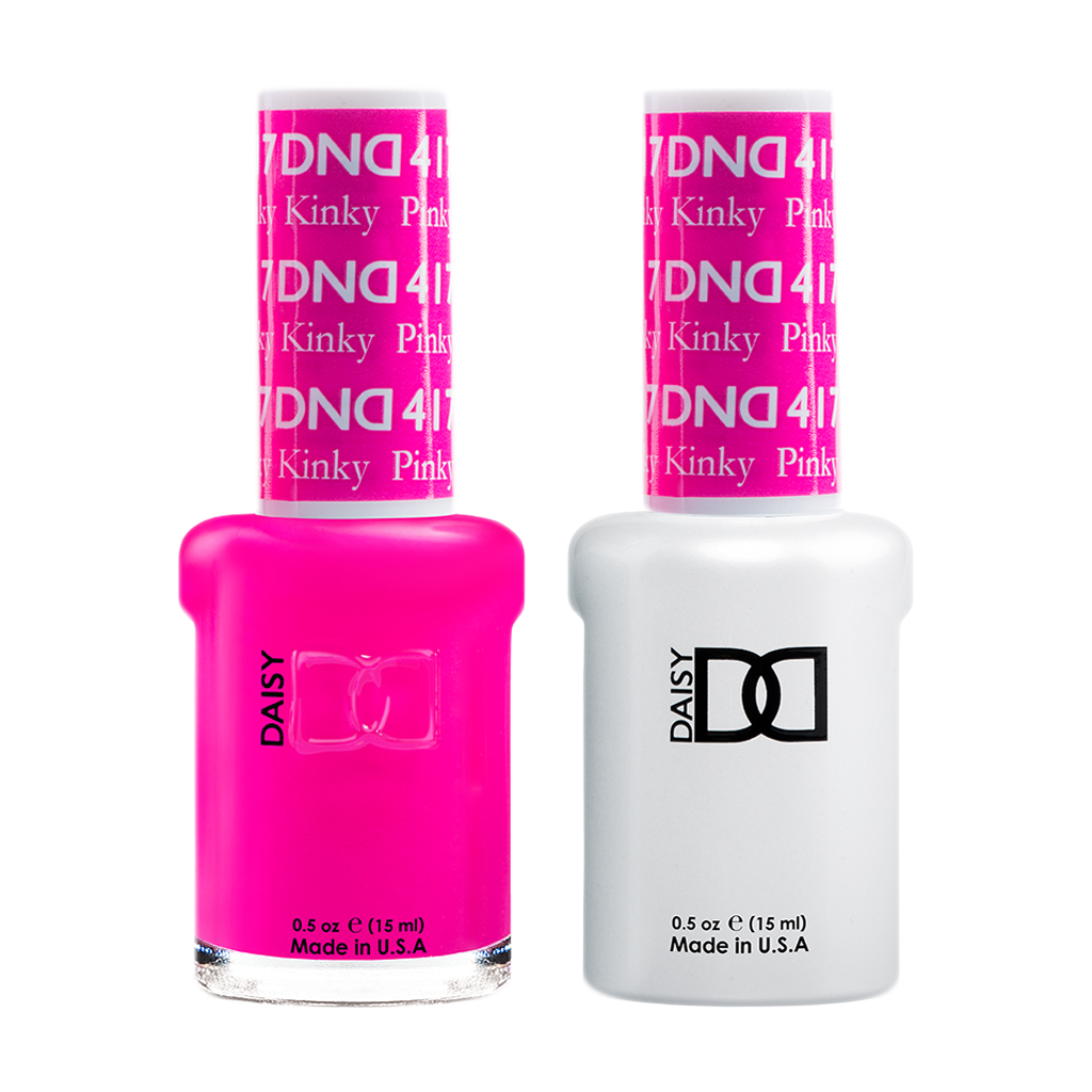 DND Nail Lacquer And Gel Polish, 417, Pinky Kinky, 0.5oz MY0924