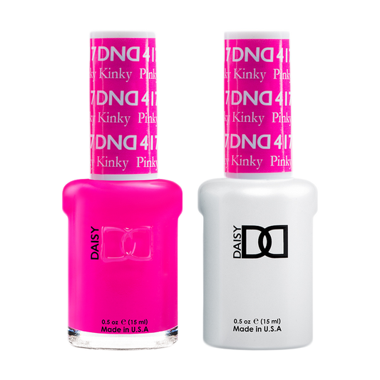 DND Nail Lacquer And Gel Polish, 417, Pinky Kinky, 0.5oz MY0924