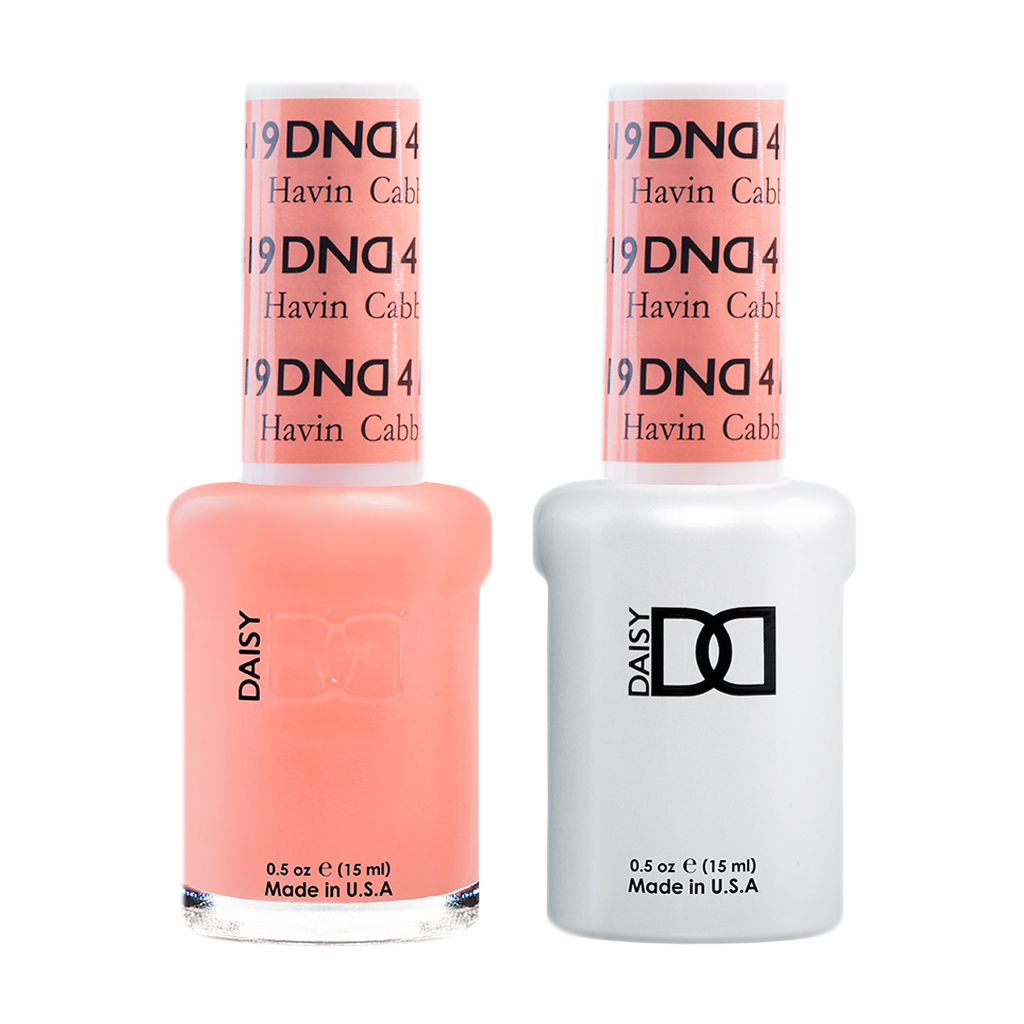 DND Nail Lacquer And Gel Polish, 419, Havin Cabbler, 0.5oz MY0924