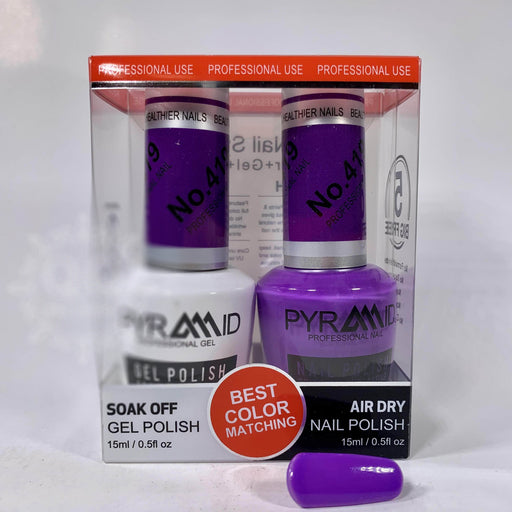 Pyramid Gel Polish + Nail Lacquer, 419, 0.5oz