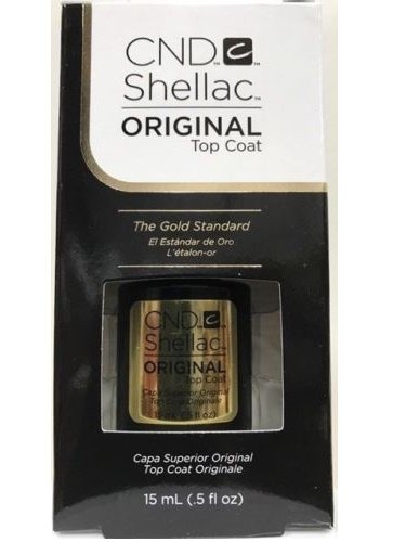 CND Shellac ORIGINAL Top Coat, 0.42oz KK