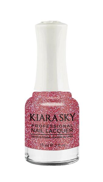 Kiara Sky Nail Lacquer, N420, Lava At First Sight, 0.5oz MH1004