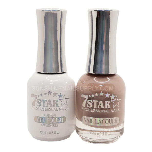 7 Star Nail Lacquer + Gel Polish Matching Pair, 425, 0.5oz