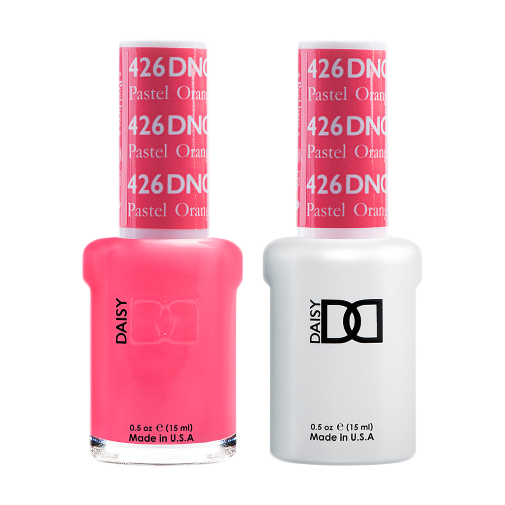 DND Nail Lacquer And Gel Polish, 426, Pastel Orange, 0.5oz MY0924