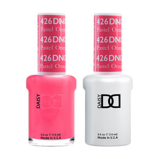 DND Nail Lacquer And Gel Polish, 426, Pastel Orange, 0.5oz MY0924