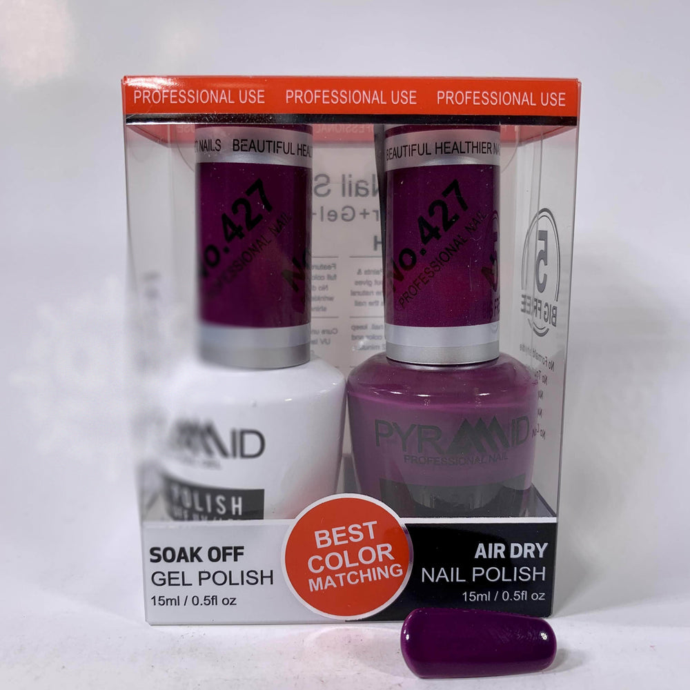 Pyramid Gel Polish + Nail Lacquer, 427, 0.5oz