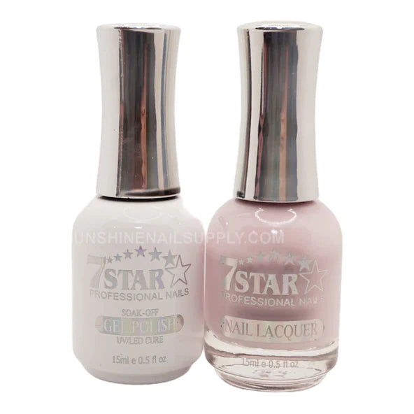 7 Star Nail Lacquer + Gel Polish Matching Pair, 428, 0.5oz