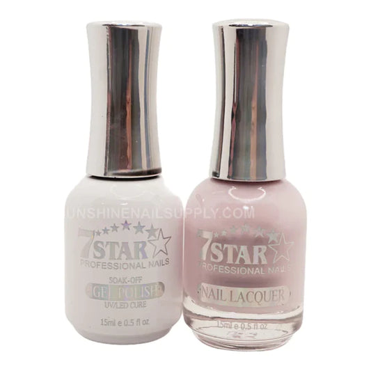 7 Star Nail Lacquer + Gel Polish Matching Pair, 428, 0.5oz