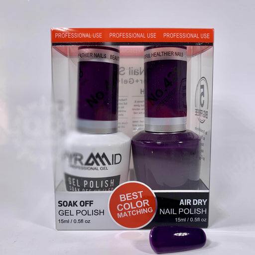 Pyramid Gel Polish + Nail Lacquer, 428, 0.5oz