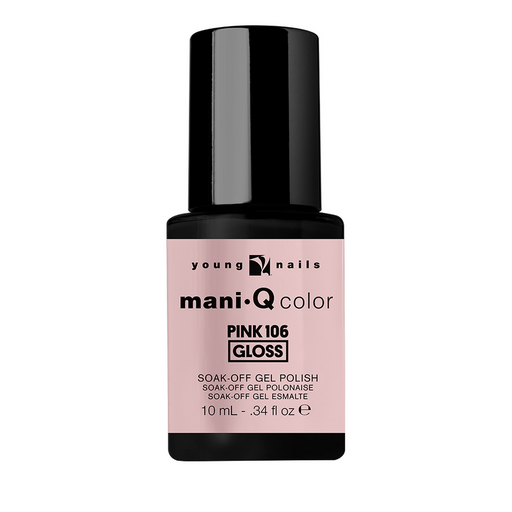 Young Nails Gel Polish, ManiQ Color Collection, MC30038, Pink 106, 0.34oz OK0904LK