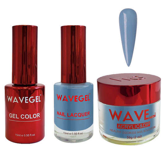 Wave Gel 4in1 Dipping Powder + Gel Polish + Nail Lacquer, QUEEN Collection, 042, Fairytale