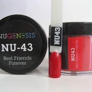 Nugenesis Dipping Powder, NU 043, Best Friends Forever, 2oz MH1005