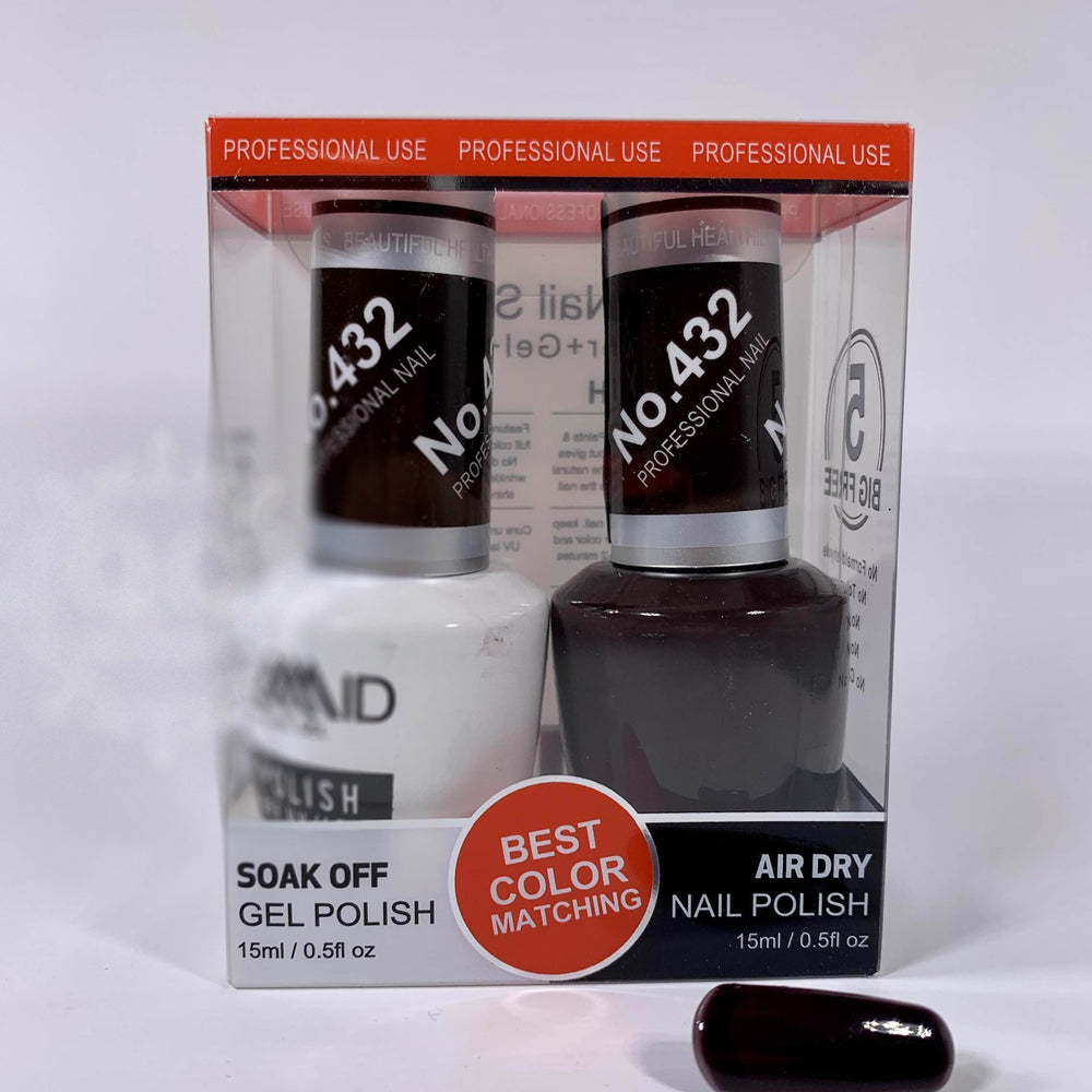 Pyramid Gel Polish + Nail Lacquer, 432, 0.5oz