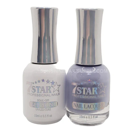 7 Star Nail Lacquer + Gel Polish Matching Pair, 432, 0.5oz