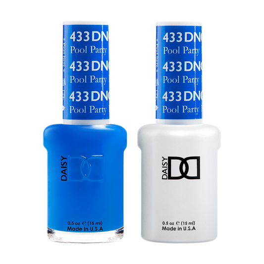 DND Nail Lacquer And Gel Polish, 433, Pool Party, 0.5oz MY0924