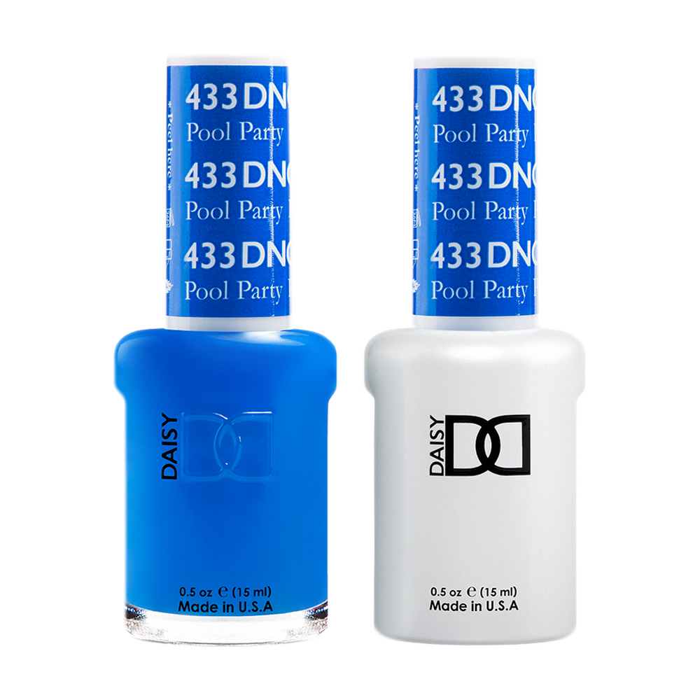 DND Nail Lacquer And Gel Polish, 433, Pool Party, 0.5oz MY0924