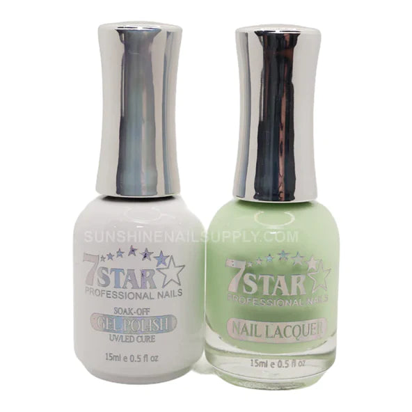 7 Star Nail Lacquer + Gel Polish Matching Pair, 433, 0.5oz