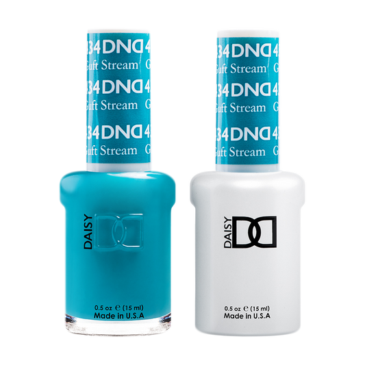 DND Nail Lacquer And Gel Polish, 434, Gulf Stream, 0.5oz MY0924