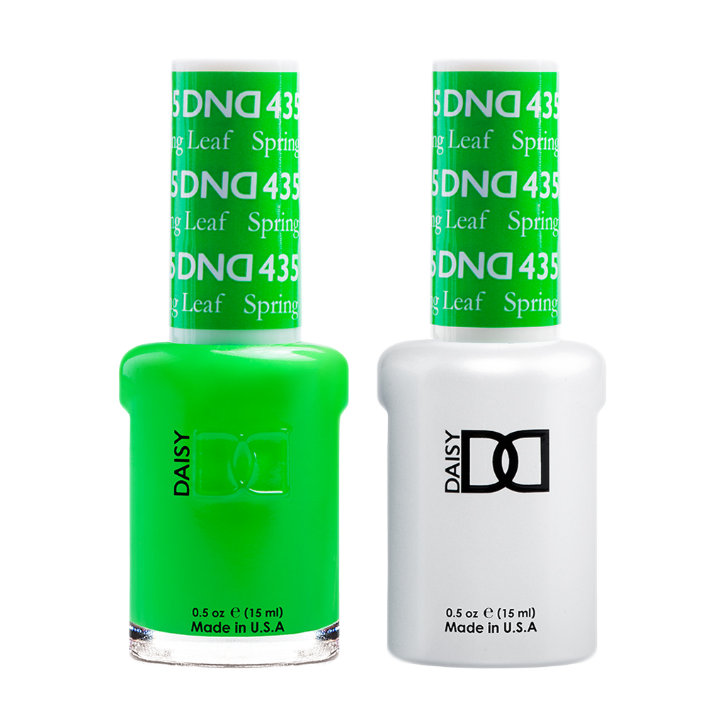 DND Nail Lacquer And Gel Polish, 435, Spring Leaf, 0.5oz MY0924