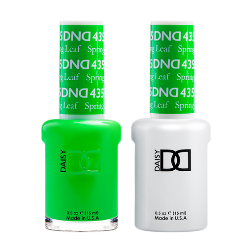 DND Nail Lacquer And Gel Polish, 435, Spring Leaf, 0.5oz MY0924